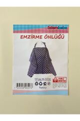 Emzirme Örtüsü Önlüğü Unisex Mavi Yıldızlı