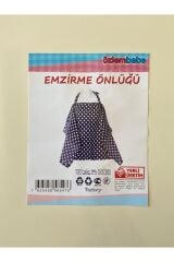 Emzirme Örtüsü Önlüğü Unisex Krem Yıldızlı
