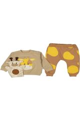 ERKEK BEBEK ÇOCUK ZÜRAFA OYUNCAK KUKLALI 3 PARÇA TAKIM