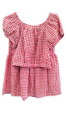 KIZ ÇOCUK PÖTİKARELİ ŞAPKALI ETEKLİ TAKIM