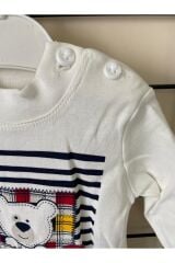 Erkek Bebek 3lü Welsoft Ceketli Takım Mavi̇-Laci̇vert - 9 - 12 Ay
